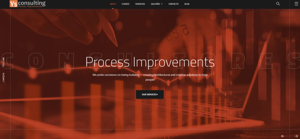 YS Consulting Empresa de Simulación de Procesos renueva su Diseño Web